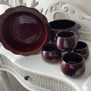 Vintage Westbend Brown Stoneware
